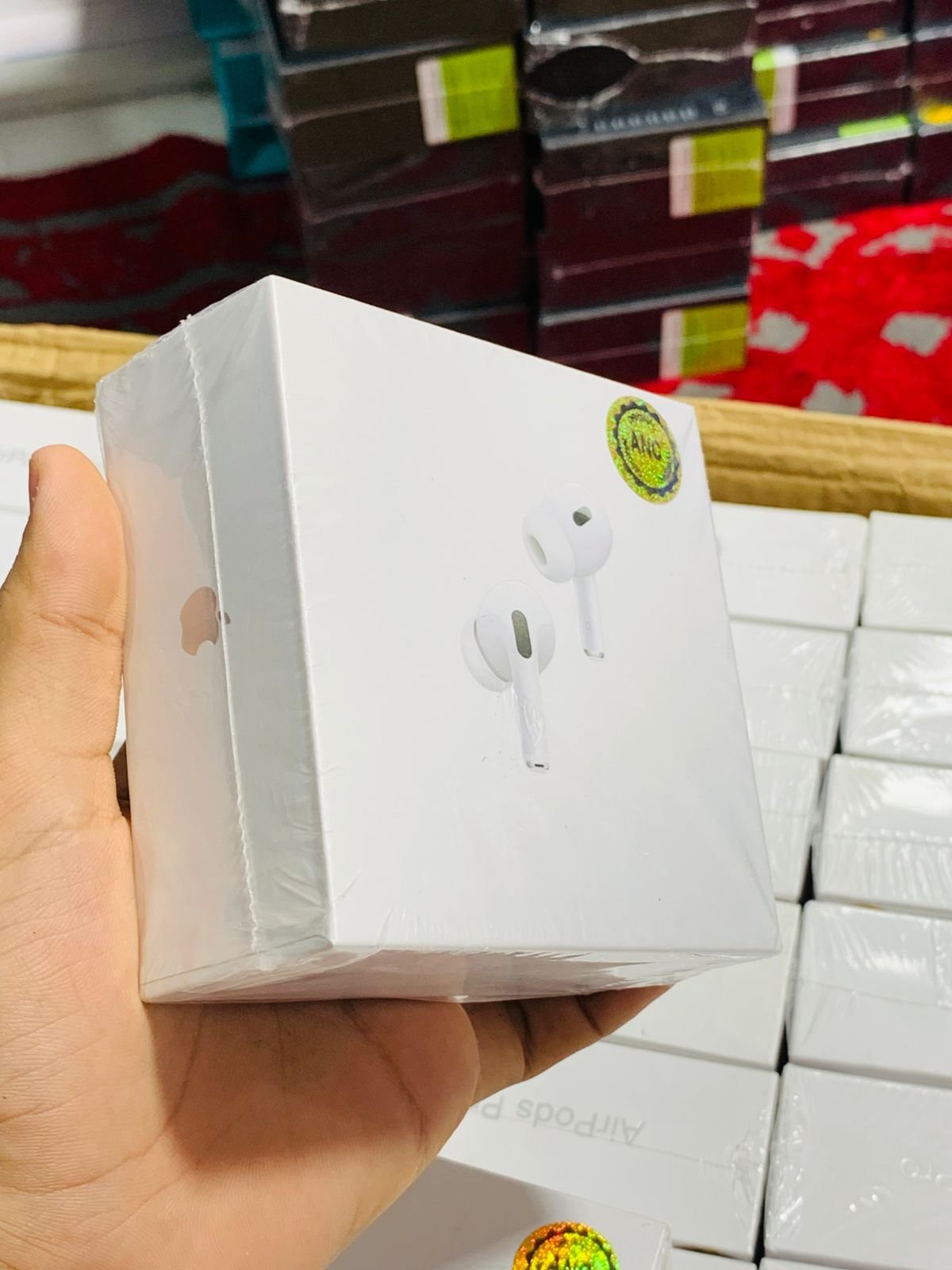 Apple Pro 2 Bluetooth Earbuds – Bazzer Sound | Magnet | Volume Control | Wireless Charging - Image 5