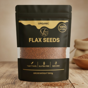 Organic Flax Seeds – 100% Natural, Gluten-Free & Non-GMO Superfood