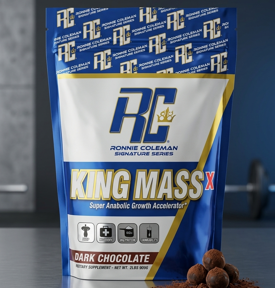 Ronnie Coleman King Mass Gainer 2LB - High Calorie Muscle Mass Weight Gainer Protein Powder - Image 2