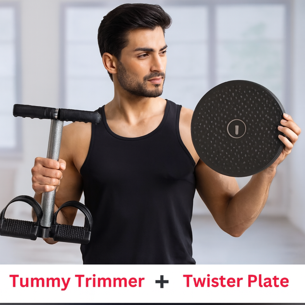 Twister Exercise Machine & Tummy Trimmer | Home Gym Fitness Equipment Set - Image 4