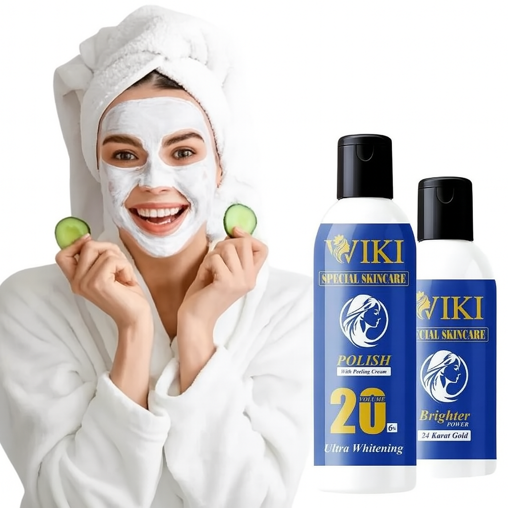 WIKI Special Skincare Brighter & 2 In 1 Polish With Peeling Cream – Ultra Whitening - Image 3