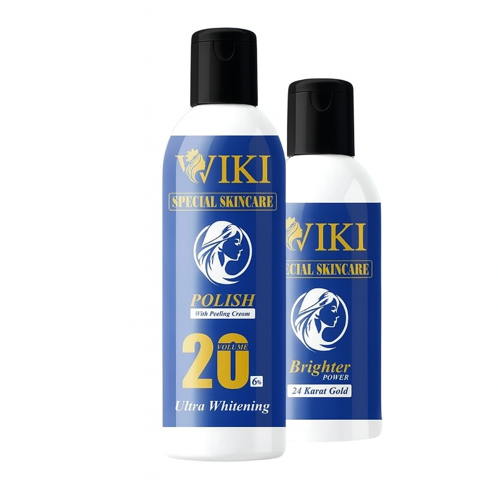 WIKI Special Skincare Brighter & 2 In 1 Polish With Peeling Cream – Ultra Whitening - Image 2