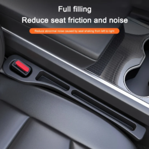 Universal Car Seat Gap Filler Organizer 2 PCS – PU Leather Car Seat Storage Box | Waterproof Auto Interior Pocket | Anti-Drop Gap Plug for Phone, Coins, Keys  Ratings 12