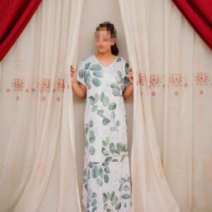 Moon Dust 3 Piece Nightwear Set for Women – Free Size Soft Jersey Interlock Nighty with Panty & Poni