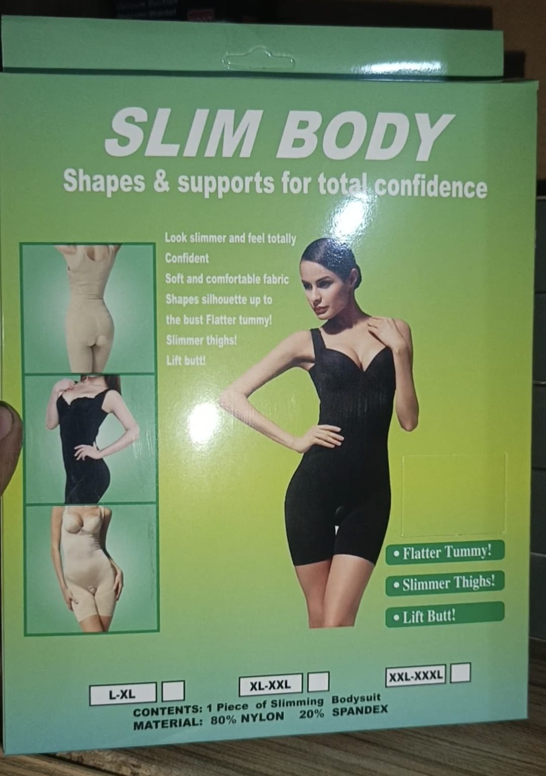 Shapewear Bodysuit for Women – Seamless Tummy Control Mid-Thigh Body Shaper (Skin Color) - Image 5