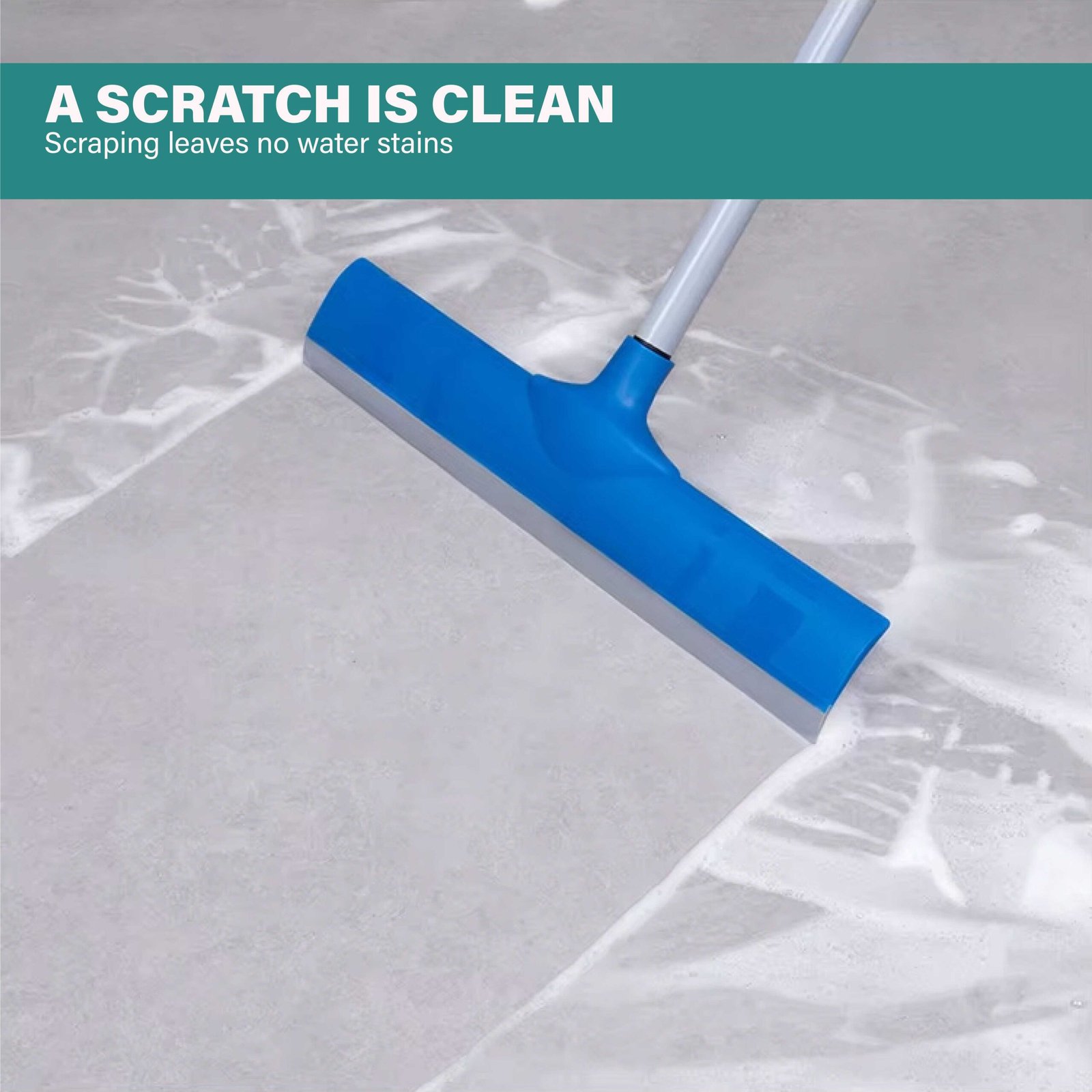 Royal Floor Cleaning Squeegee | Rubber Wiper for Floor And Window - Image 2