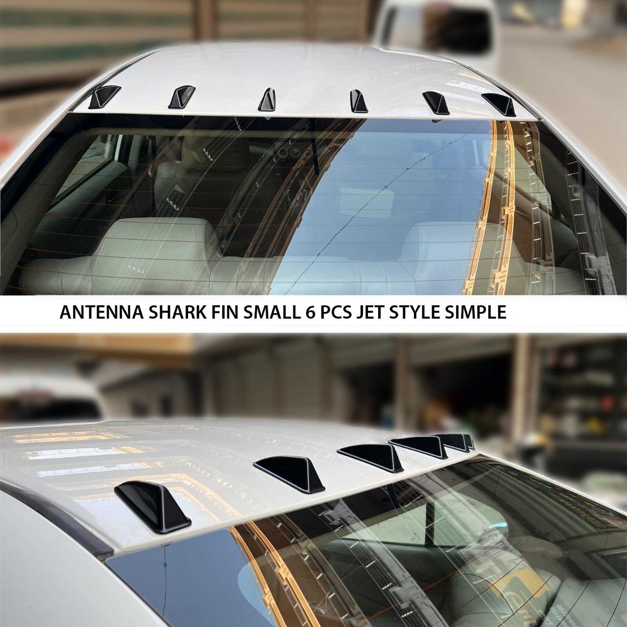 Universal Antenna Shark Fin Small – 6 Pcs Jet Style Simple