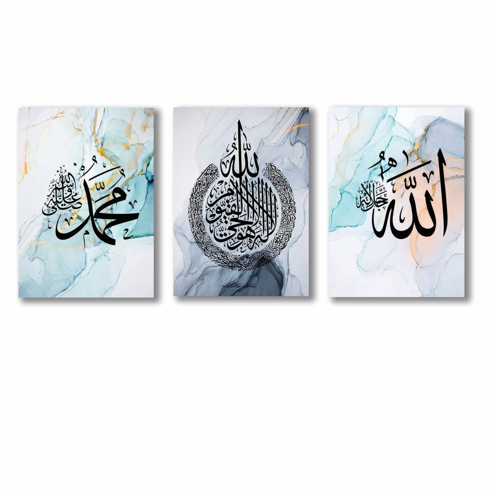 Set of 3 Premium Wall Art Photo Tiles – Modern Home Decor Sets 8x11 - Image 2