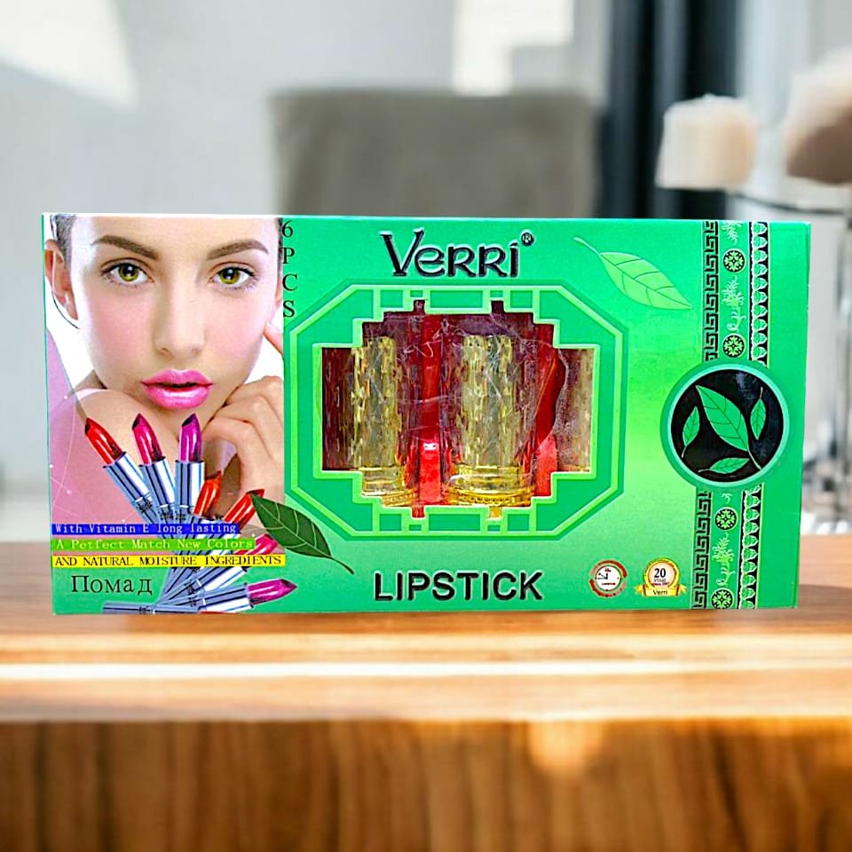 6 Pcs High Pigmented Velvet Matte Lipstick Set – Long-Lasting Multicolor Lip Shades With Smooth, Soft Texture For A Perfect Everyday Glam Look - Image 3