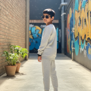 Kids Winter Tracksuit Set | Fleece Jumper & Bottoms for Boys & Girls – Warm Sweatshirt & Trouser Outfit for Cold Weather FOR BABY AND KIDS
