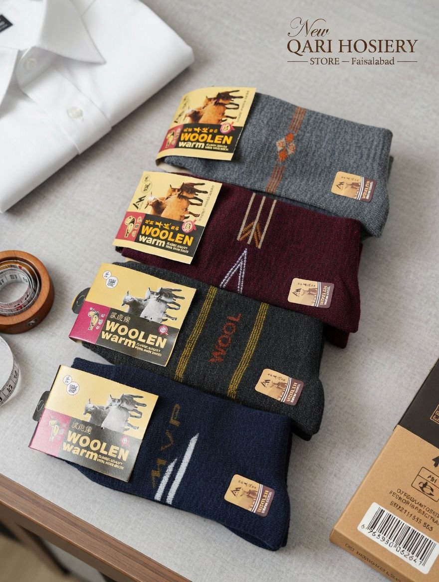 Mardanah Cotton Lycra Socks Pack Of 12 Pairs Durable Comfortable Stretchable Breathable Best Quality Practical Choice For Daily Wear - Image 3