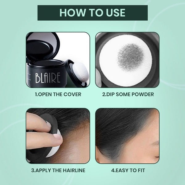 BLAIRE Hair Filler Powder – Instant Root & Thinning Hair Concealer - Image 3