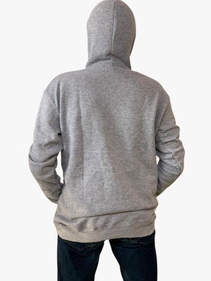 New Summer Collection Full Grey Hoodie ghost Printed For Men And Boys - Image 4