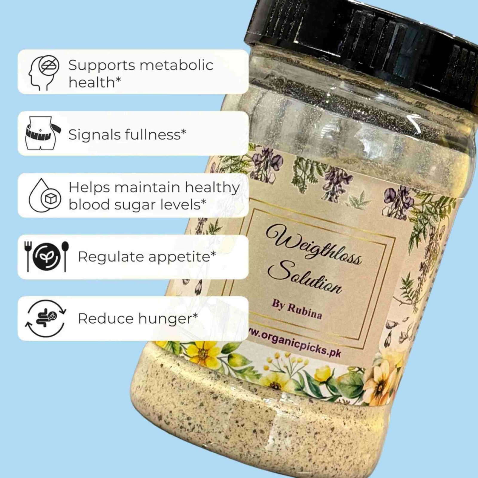 Dr. Rubina Weight Loss Solution | Herbal Slimming, Digestion & Energy Support Formula - Image 2