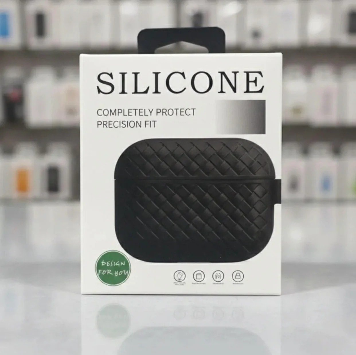 Silicone Protective Case For AirPods Pro 2 Durable Precision Fit Scratch Resistant Shock Absorbing Practical Choice For Daily Use | Random Color - Image 3
