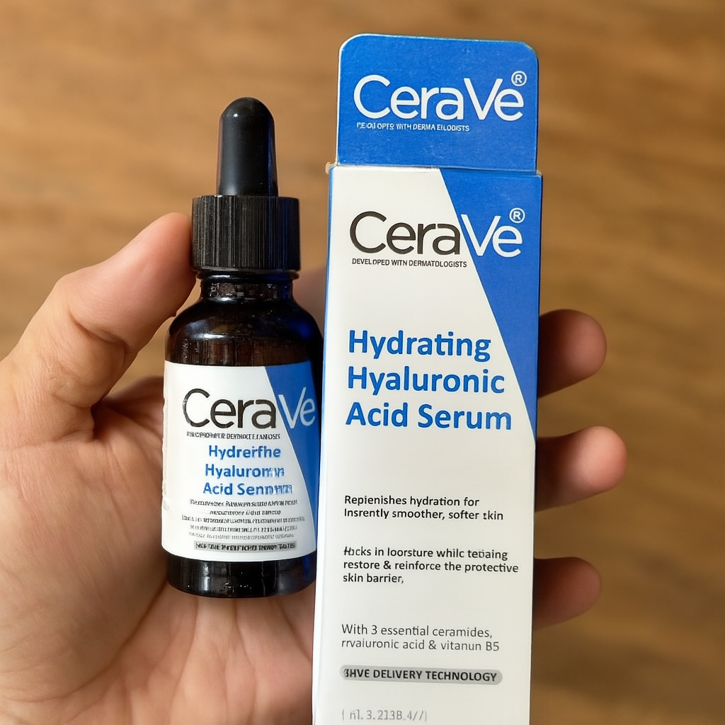 Cerave Hydrating Hyaluronic Acid Serum 30ml – Lightweight Face Serum For Intense Hydration, Smooth Skin Texture, And Long Lasting Moisture Retention - Image 3