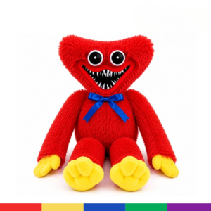 Poppy Playtime Huggy Wuggy & Kissy Missy Soft Plush Toy Pair - Random Color