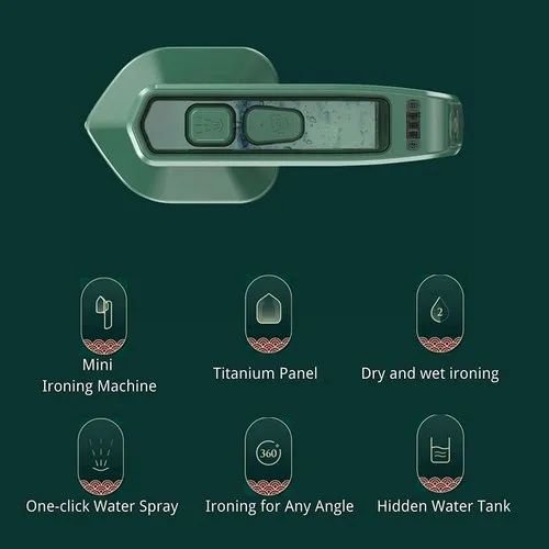 Professional Micro Steam Iron Handheld Household Portable Ironing Machine Garment Steamer - Image 5