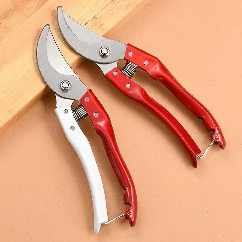High Carbon Steel Pruning Shears Cutter – Stainless Steel Gardening Scissor for Plant & Branch Cutting - Image 2