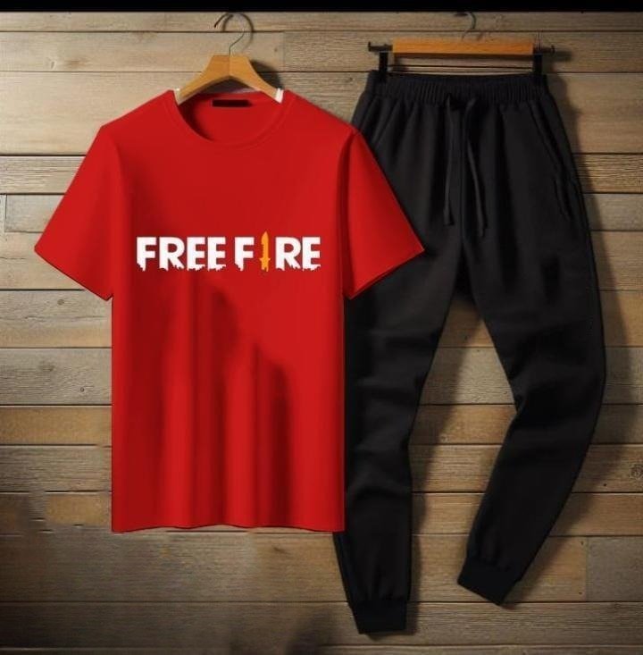 Premium Micro Men’s Tracksuit FreeFire Print – Comfortable Sportswear | Gym & Workout Suit - Image 4