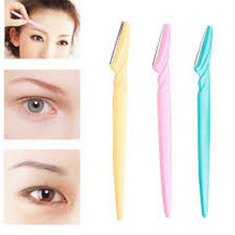 Tinker Eyebrow and Face Razor Set – Pack of 3 Plastic Razors for Precise and Gentle Hair Removal(Random Color) - Image 2