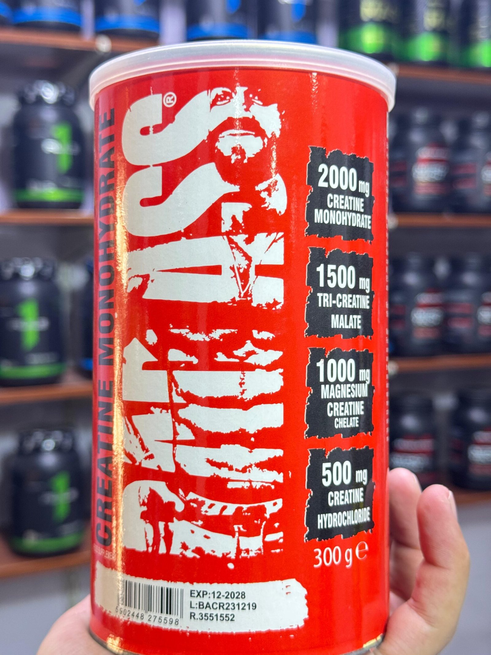 BAD ASS CREA Multi‑Creatine Formula 300g | 4 Forms of Creatine | Strength & Performance Support - Image 4