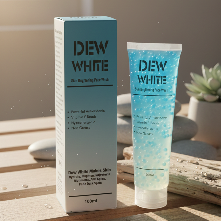 Dew White | Brightening & Hydrating Face Wash (100ml) - Image 3