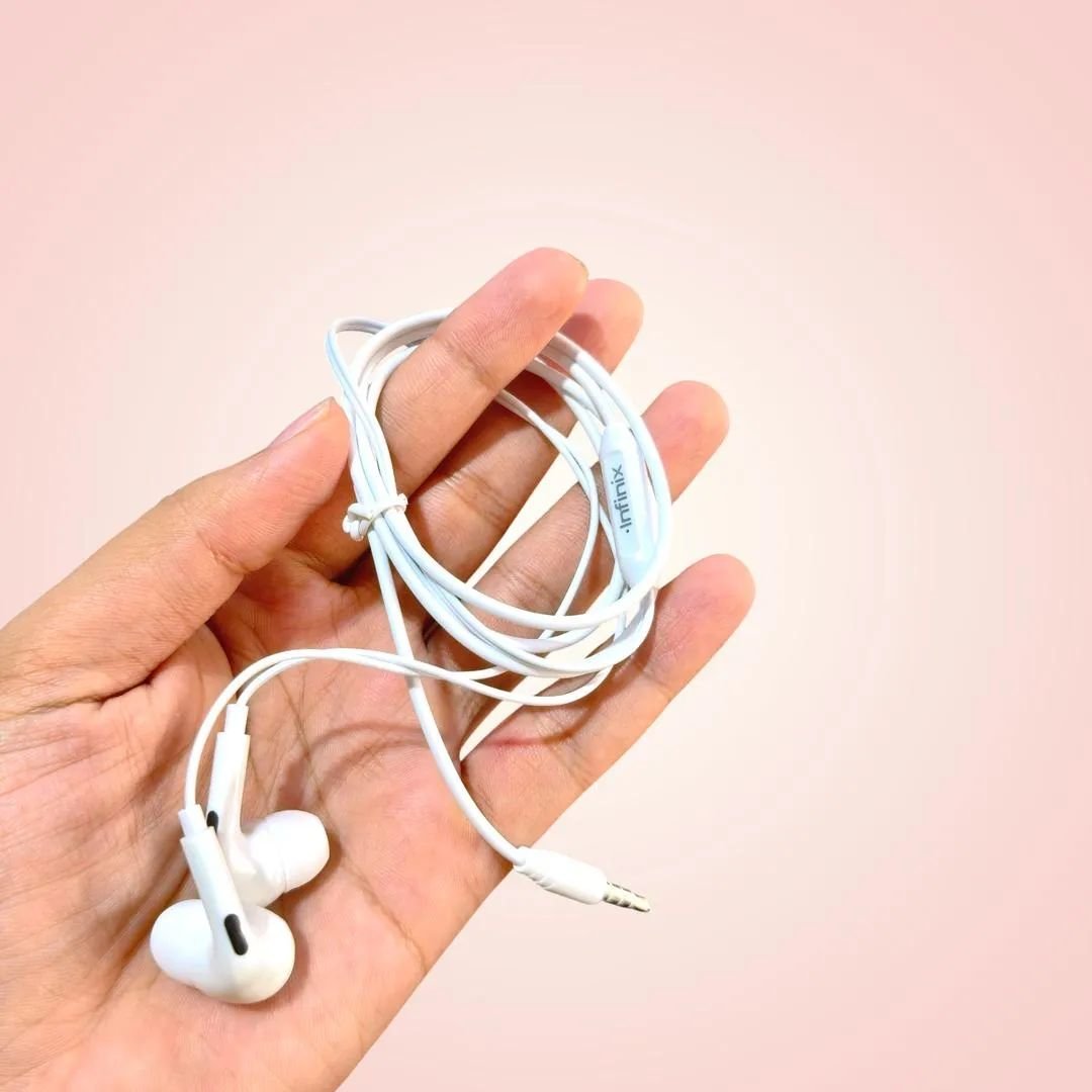 Infinix 10Z Super Bass Wired Earphones with Mic - Image 2