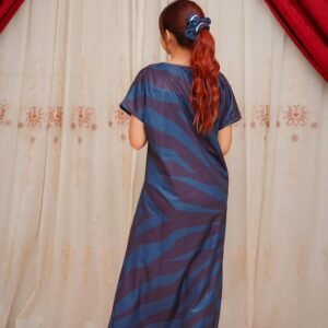 Midnight Whisper 3 Piece Nightwear Set for Women – Free Size Soft Jersey Interlock Nighty with Panty & Poni