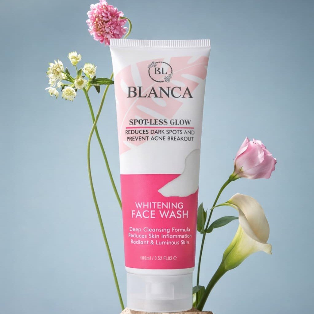 Blanca Spotless Glow Face Wash 100ml Gentle Cleanser For Bright Clear And Radiant Skin - Image 3