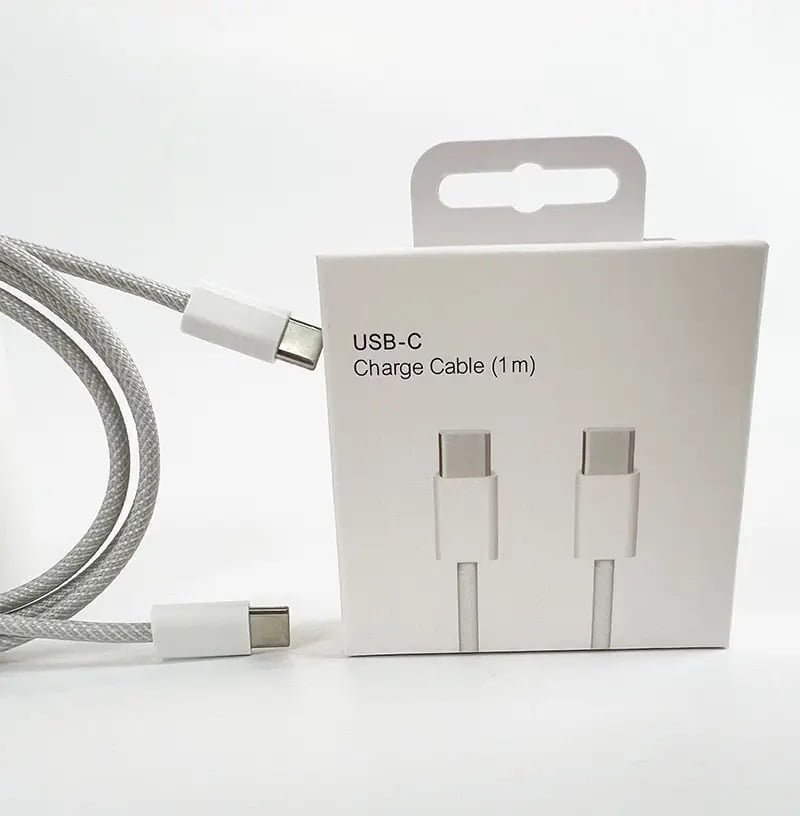 USB Type C To Type C Fast Charging Data Cable 1 Meter High Speed Sync Cable Compatible With Type C Devices - Image 2