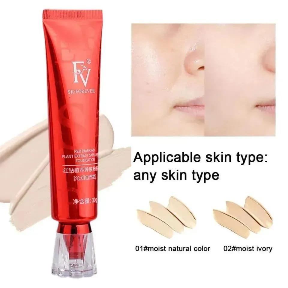 Flicka 2-in-1 Makeup Deal – Primer(60g) + Foundation(30g) Combo - Image 2
