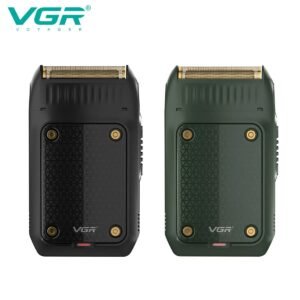 VGR Voyager V-353 Professional Men's Shaver – Portable Dual Foil Shaver with Pop-Up Trimmer