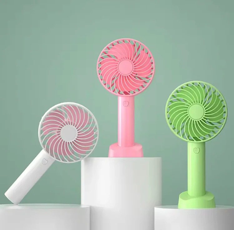 Eternal Classic Portable USB Mini Fan Air Cooler Rechargeable Handheld Bladeless Fan | Multiple Colours - Image 3