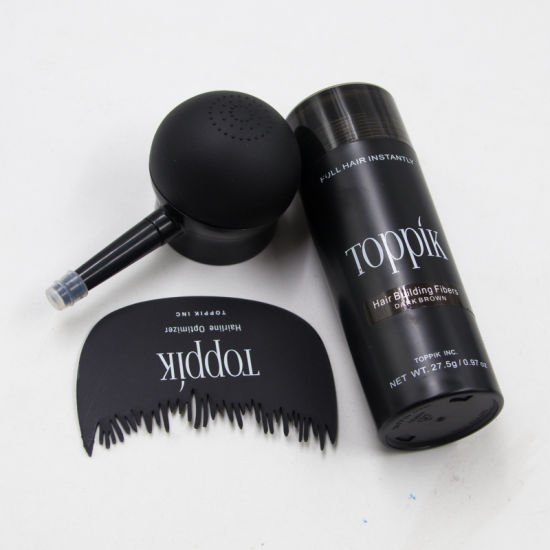 Toppik Hair Building Fiber | Pack of 3 Toppik Hair Fiber ( 27.5g ) + Applicator + Comb