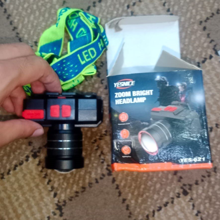 Yesnice Zoom Bright Headlamp (Model YES-621) - Lighting Product Designed For Illumination And Daily Lighting Routine - Image 3