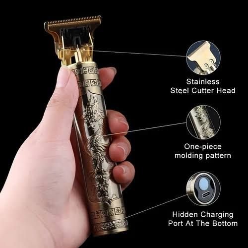 Professional Vintage T9 Trimmer – Cordless Hair Clipper - Image 4
