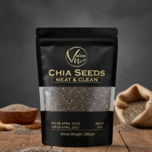 Valam Naturals Chia Seeds – 100% Pure, Clean & Nutrient-Rich Superfood