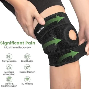 1 PCs Adjustable Knee Cap Support kneepad Adjustable Sports Leg Knee Brace Wrap knee protector