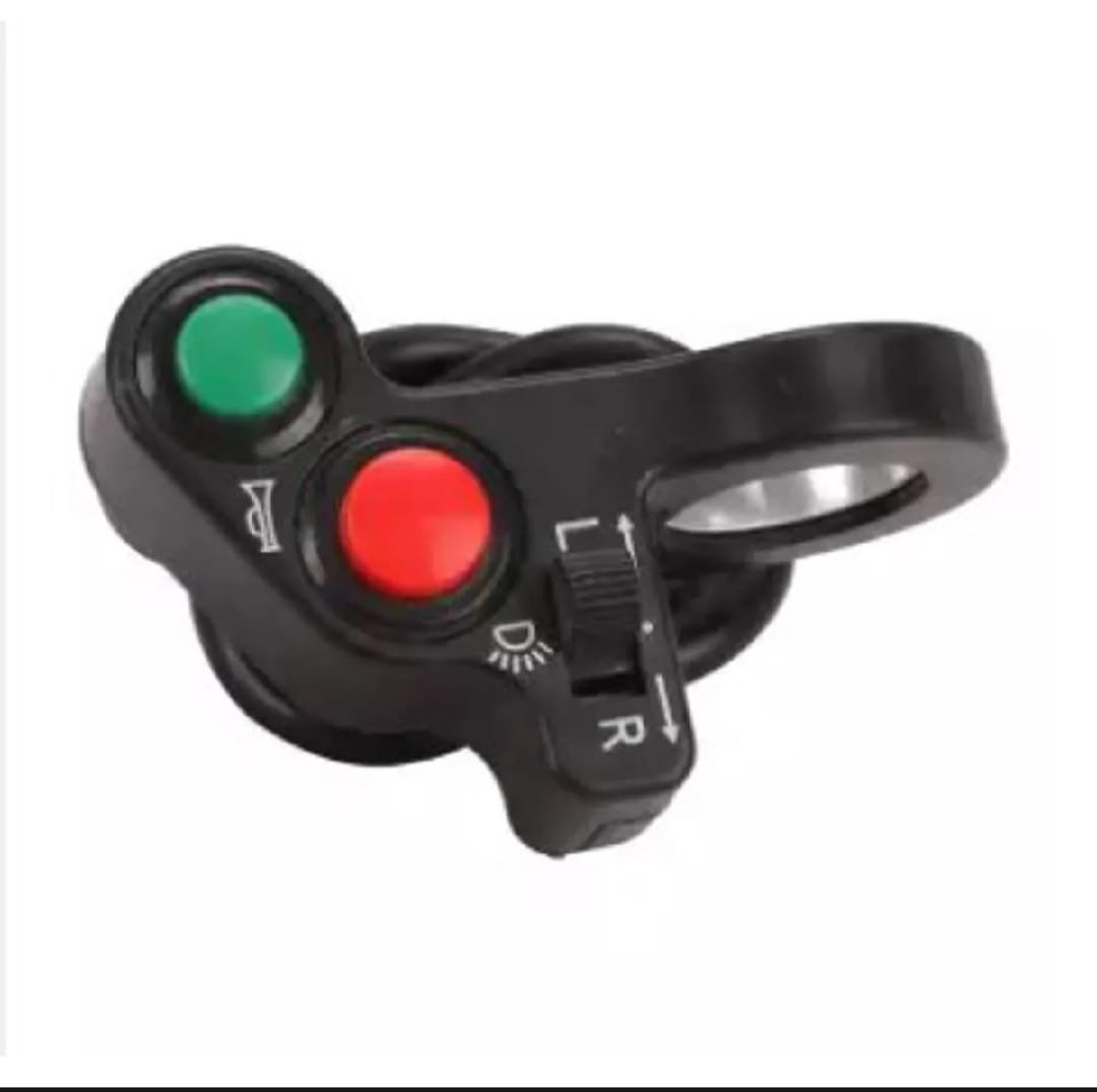 Universal Motorcycle Handlebar Switches ON/OFF Button Connector Horn Turn Signal Lights Head Spot Light Switch - Image 4