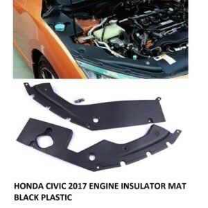 Honda Civic 2017 Engine Insulator Mat Plastic Durable Heat Resistant Noise Reduction Practical Choice For Engine Bay Protection And Performance