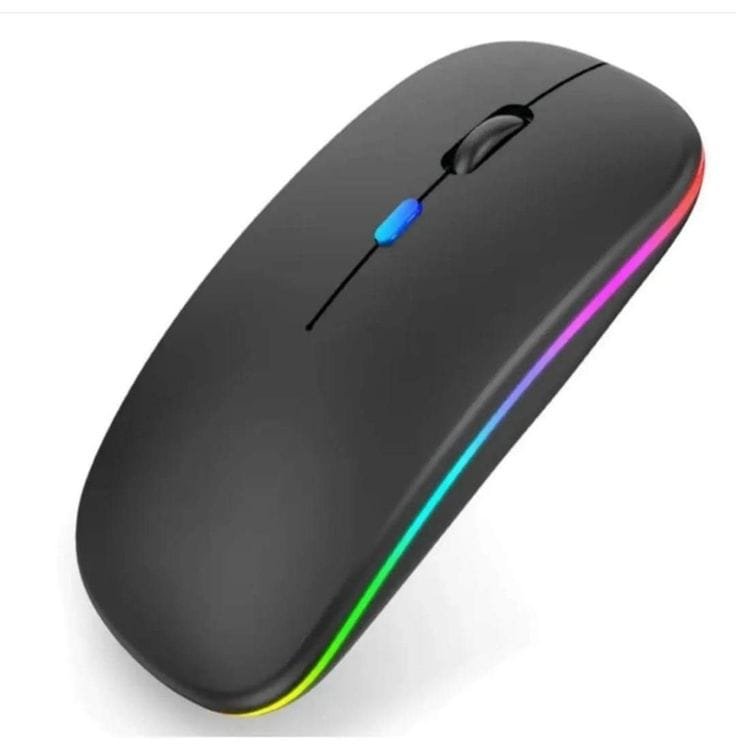 HP W10 Wireless Mouse - Slim Silent Stylish 2.4GHz Wireless Optical Mouse With Ergonomic Design Plug And Play USB Receiver For Laptop PC (Random Color) - Image 3