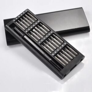24 In 1 Screwdriver Bit Set Magnetic Disassembly Tool Durable Compact And Versatile Repair Kit For Daily Use