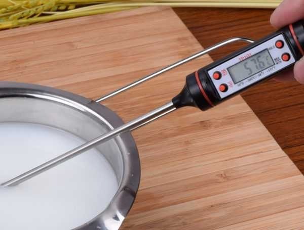 TP101 Digital Food Thermometer with Stainless Steel Probe | Kitchen BBQ Meat Cooking Baking Milk Oil Water Temperature Meter - Image 3