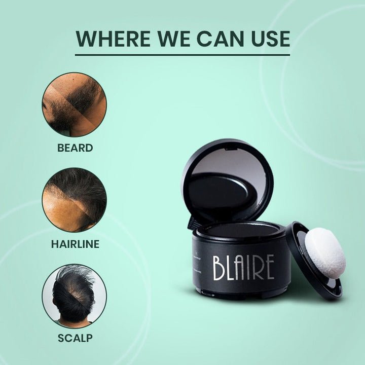 BLAIRE Hair Filler Powder – Instant Root & Thinning Hair Concealer - Image 2