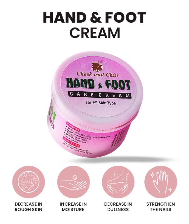 Hand & Foot Care Cream – Deep Moisturizing and Nourishing Formula for Dry, Sensitive Skin Protection and Softness (50 gram) - Image 2