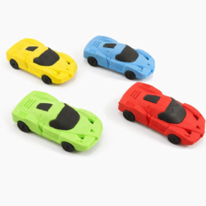 Creative Racing Car Pencil Eraser for Kids School Stationery Eraser - Random Color