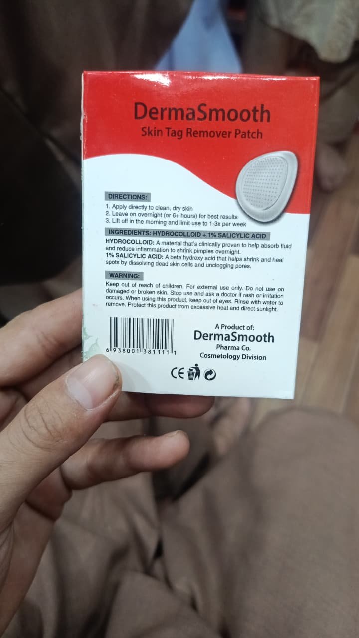 DermaSmooth Skin Tag Remover Patch – Fast, Safe, And Painless Skin Tag And Mole Removal Solution With No Scarring Or Pigmentation - Image 5