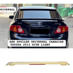ABS Canadian Style Rear Trunk Spoiler with Brake Light for Toyota Corolla (2009–2014)