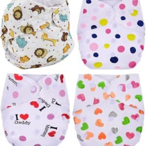 Kids Reusable Baby Diaper And Training Pants Soft Comfortable Washable For Daily Use | Random Colour